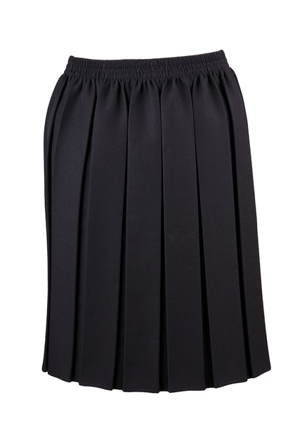 Box Pleat Elastic Skirt