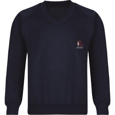 Sweatshirt V-Neck Ravenstone Cotton Option - Made to Order (Non-Returnable) + 7 DAYS