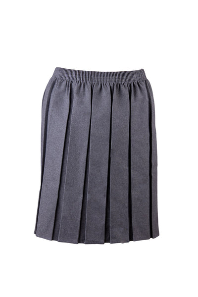 Box Pleat Elastic Skirt