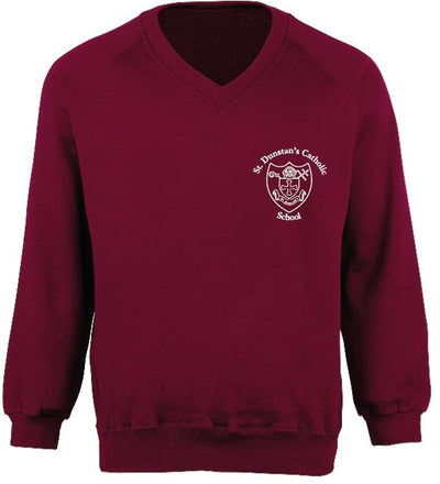 Sweatshirt V-Neck St Dunstans