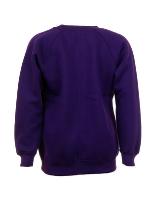 SweatshirtRoundneck-cotton-Purple