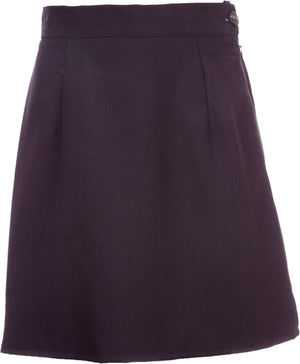 ALine-ElasticatedBack-Black - Front