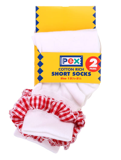 Socks - Gingham - 2 Pair Pack ⚠️While Stock Last⚠️