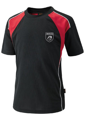 T-Shirt Technical Harris Lowe Willesden Scarlet