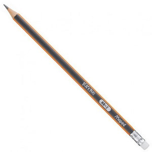 Maped Black'Peps HB Graphite Pencils With Eraser Tip x 6