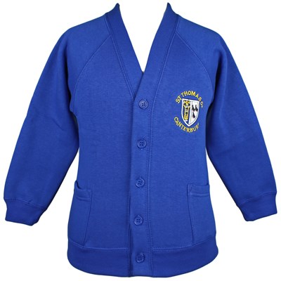 Cardigan Sweatshirt St. Thomas of Canterbury (Mitcham)