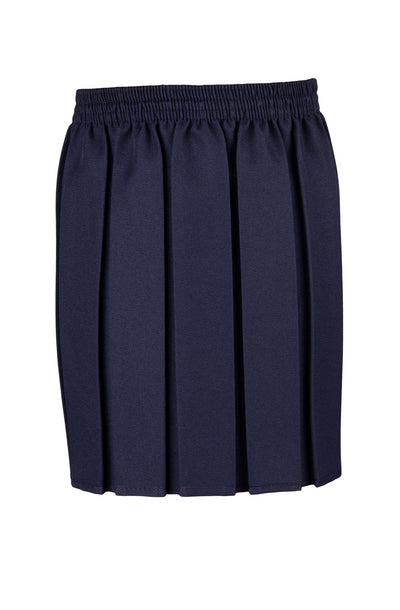 Box Pleat Elastic Skirt