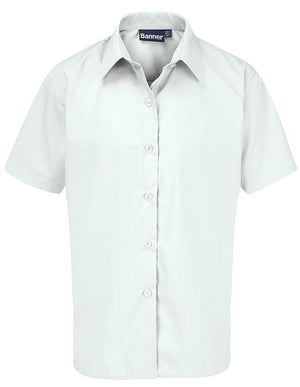 Blouses Non Iron S/S Tie - Twin