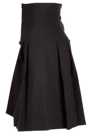 Triple Pleat - Bengaline - Fitted - Skirt