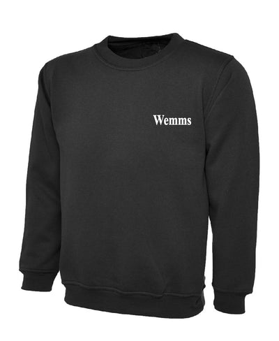 Wemms Black Sweatshirt