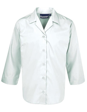 Blouses Non Iron 3/4 Open Fitted - Single