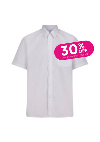 Shirts Non Iron Short Sleeve - Twin Pack - ⚠️While Stock Last⚠️