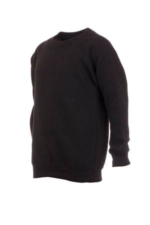 SweatshirtRoundneck-cotton-Black