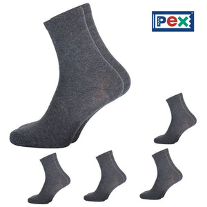 Socks - Cotton Rich - Ankle 5 Pair Pack