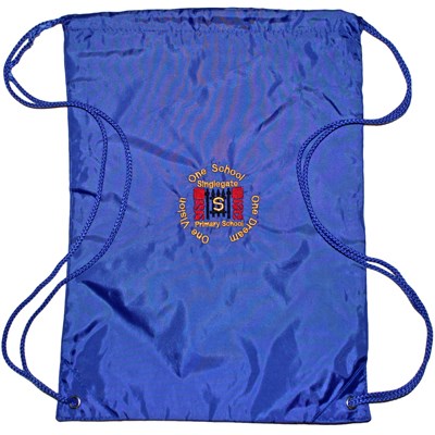 Singlegate Drawstring Bag Singlegate – School Uniform Direct UK