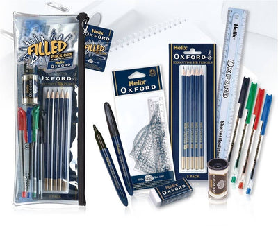 Helix Oxford Filled Pencil Case