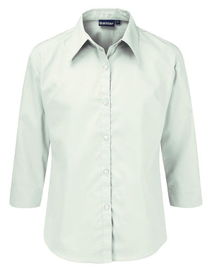 Blouses Non Iron 3/4 Tie Fitted - Single