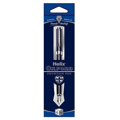 Oxford Fountain Pen - Blue Ink