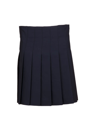 Stitch Down Box Pleat Fitted Skirt 