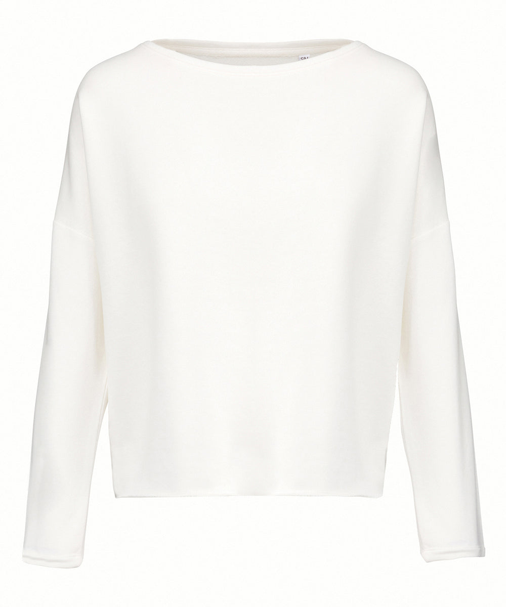 Ladies' oversized sweatshirt