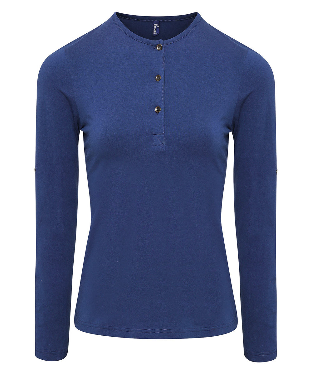 Women's Long John roll-sleeve tee