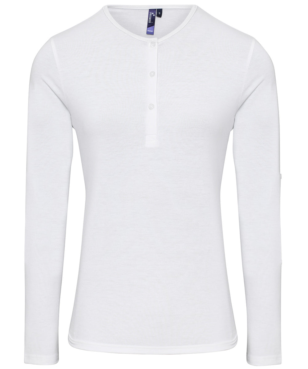 Women's Long John roll-sleeve tee