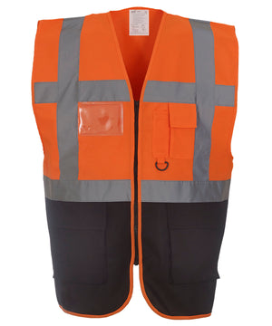 Multifunctional executive hi-vis waistcoat (HVW801)