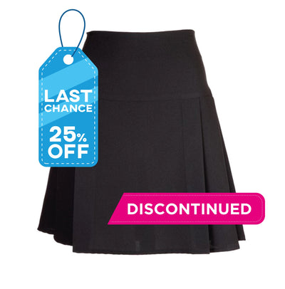 Triple Pleat Polyester Fitted Skirt ⚠️While Stock Last⚠️