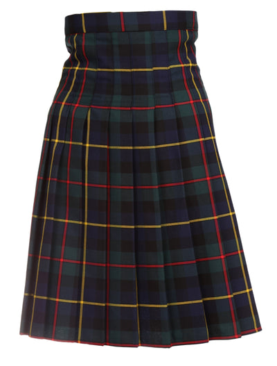 Stitch Down Pleated Skirt Tartan La Retraite