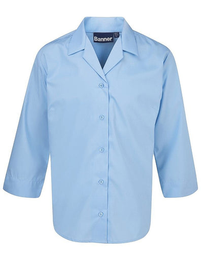 Blouses Non Iron 3/4 Open Fitted - Single