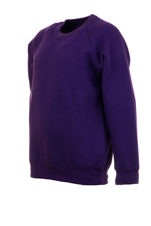 SweatshirtRoundneck-cotton-Purple
