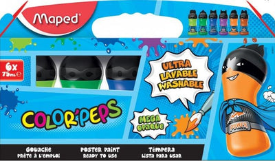 Superhero Paint Bottles