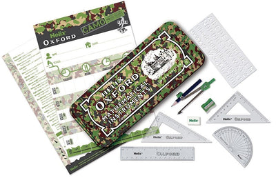 Oxford Camo Maths Set