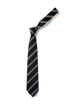 Tie Navy orange