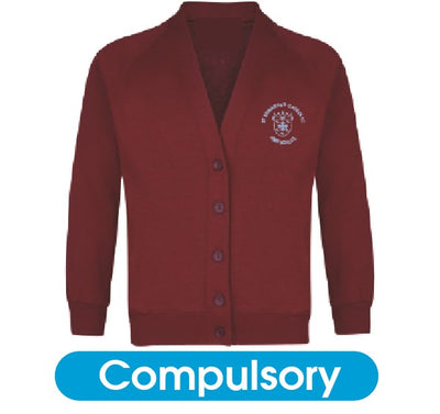 Cardigan Sweatshirt Blind School