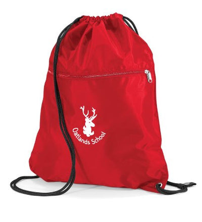 Drawstring Bag with Zip Oatlands Primary