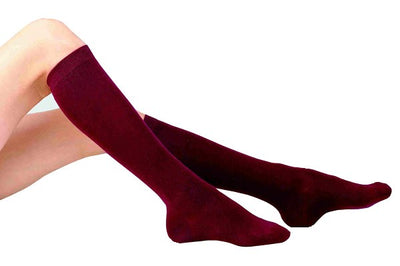Socks - Cotton Rich Knee High - 2 Pair Pack