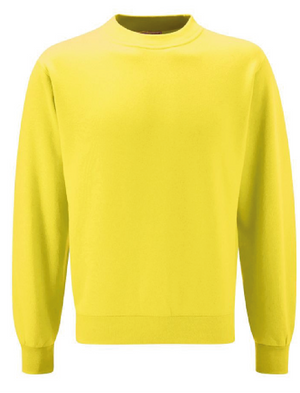 Sweatshirt Roundneck 50% Poly / 50% Cotton