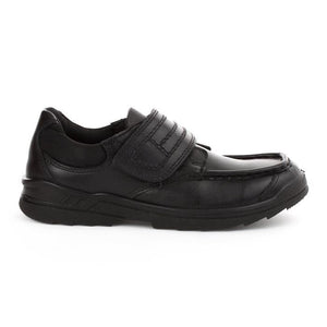 Boyss Buckle My Shoe Trad Single Strap Moc Front Shoe