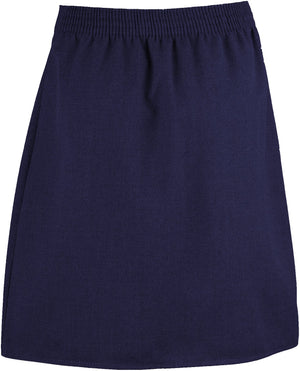 3 Side Pleat Elastic Skirt - Back