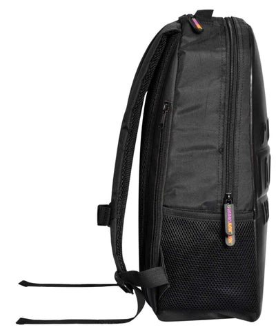 Warning Black Backpack