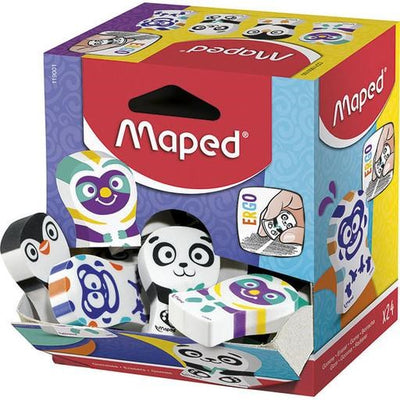 Maped Assorted Animal Erasers