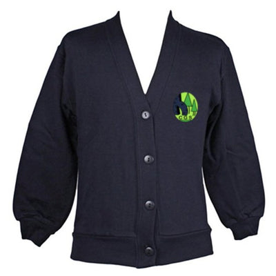 Cardigan Sweatshirt Cricket Green