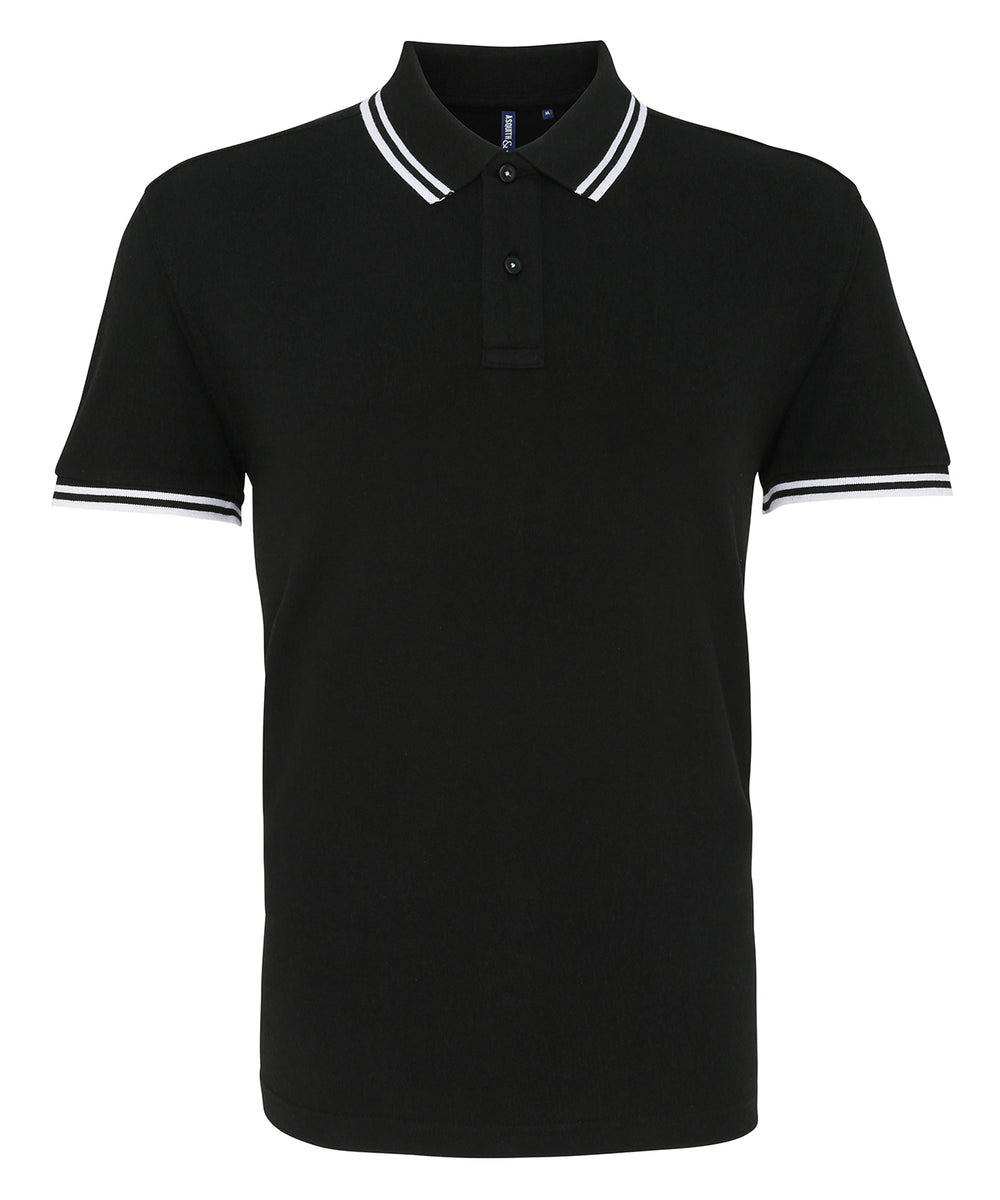 Classic fit tipped polo