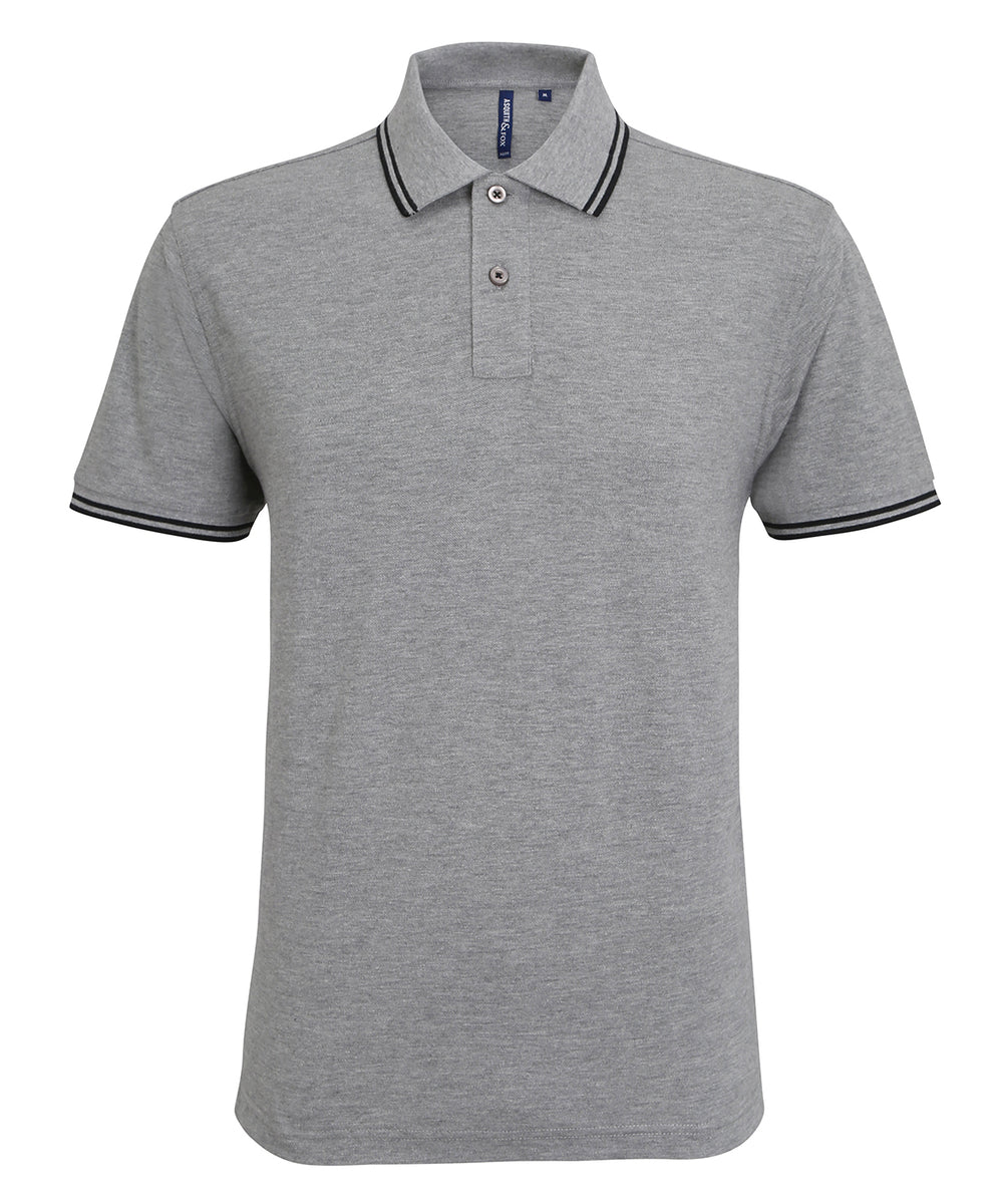 Classic fit tipped polo