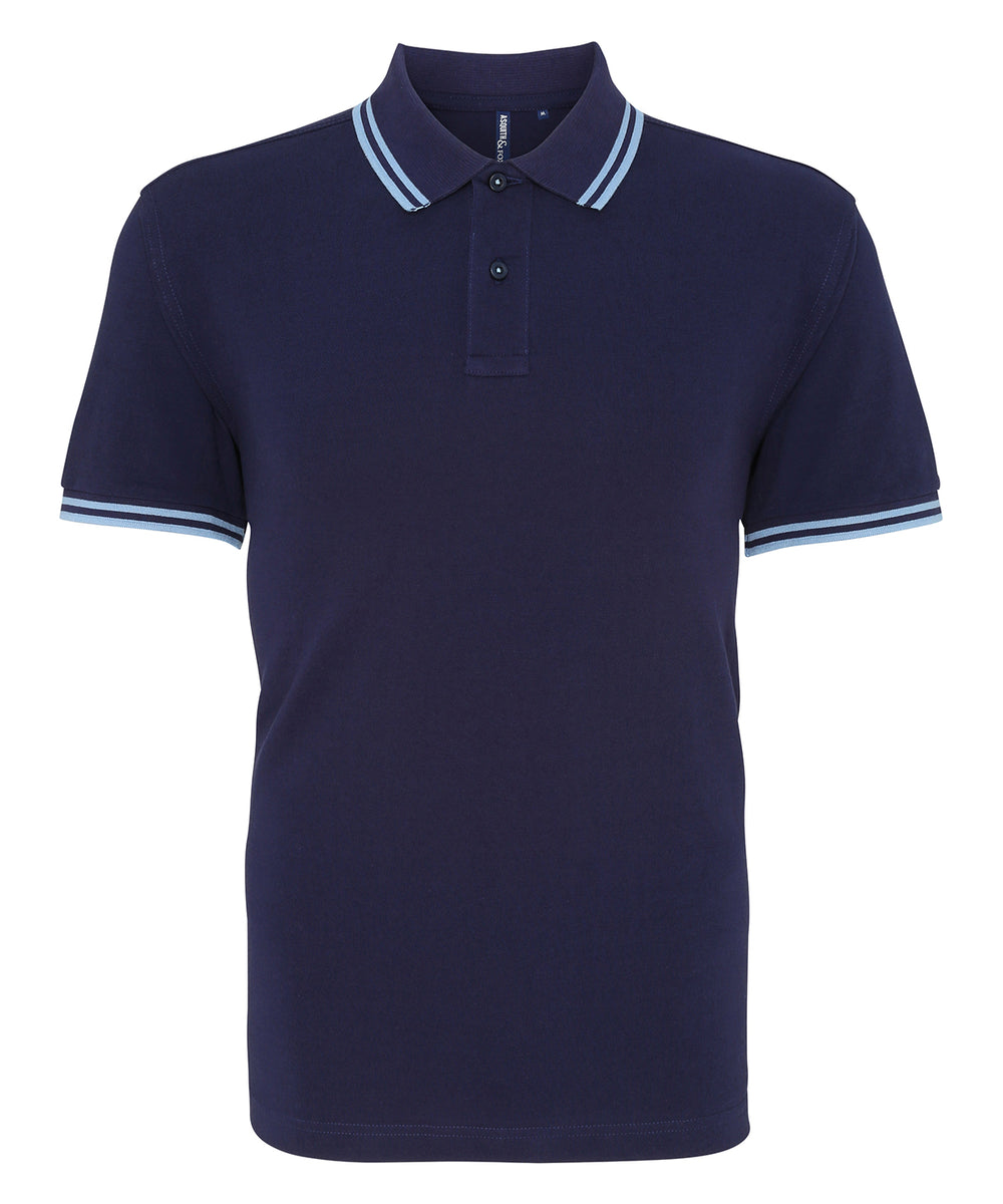 Classic fit tipped polo