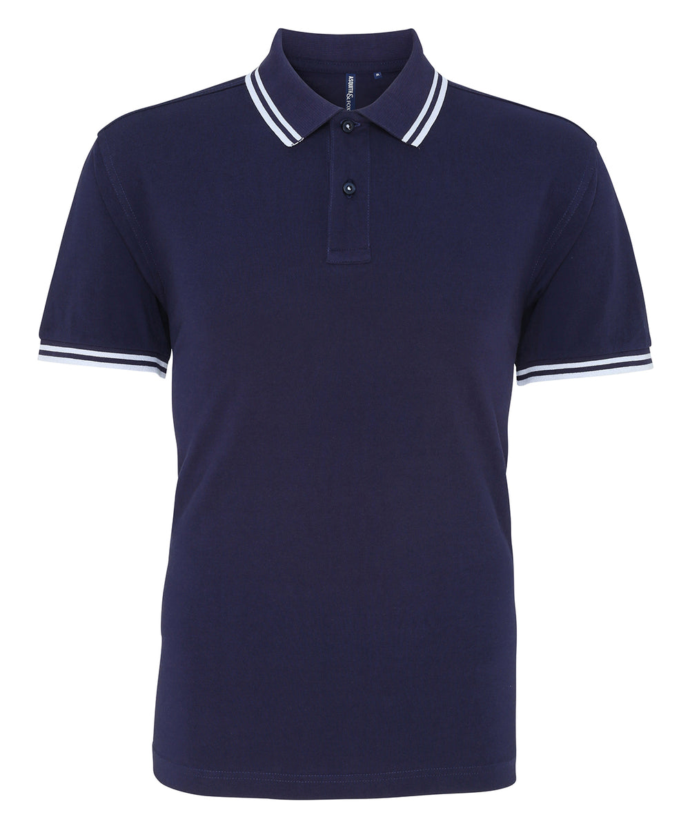 Classic fit tipped polo