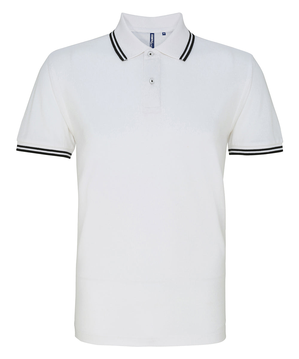 Classic fit tipped polo