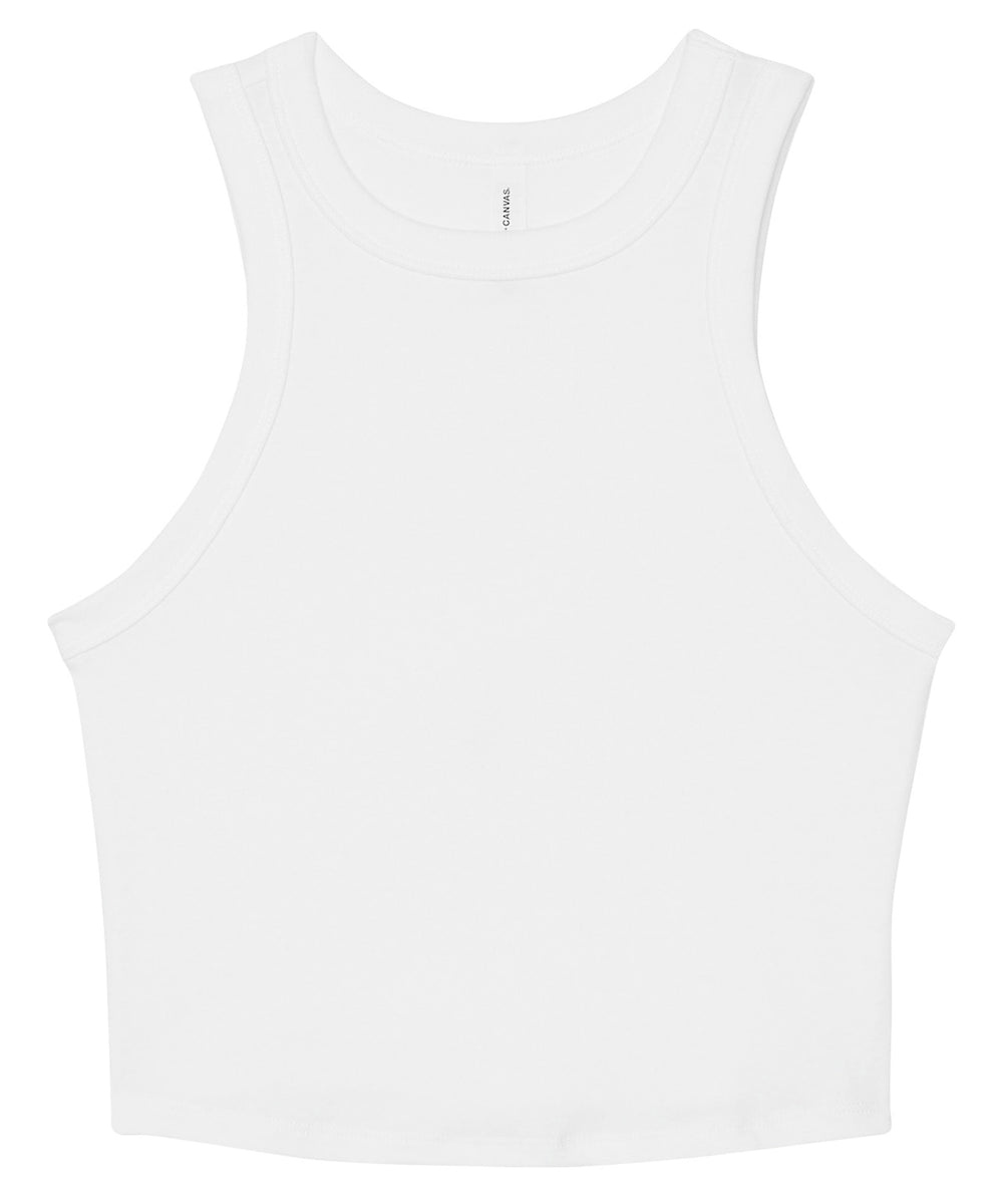 Women’s micro rib racer tank