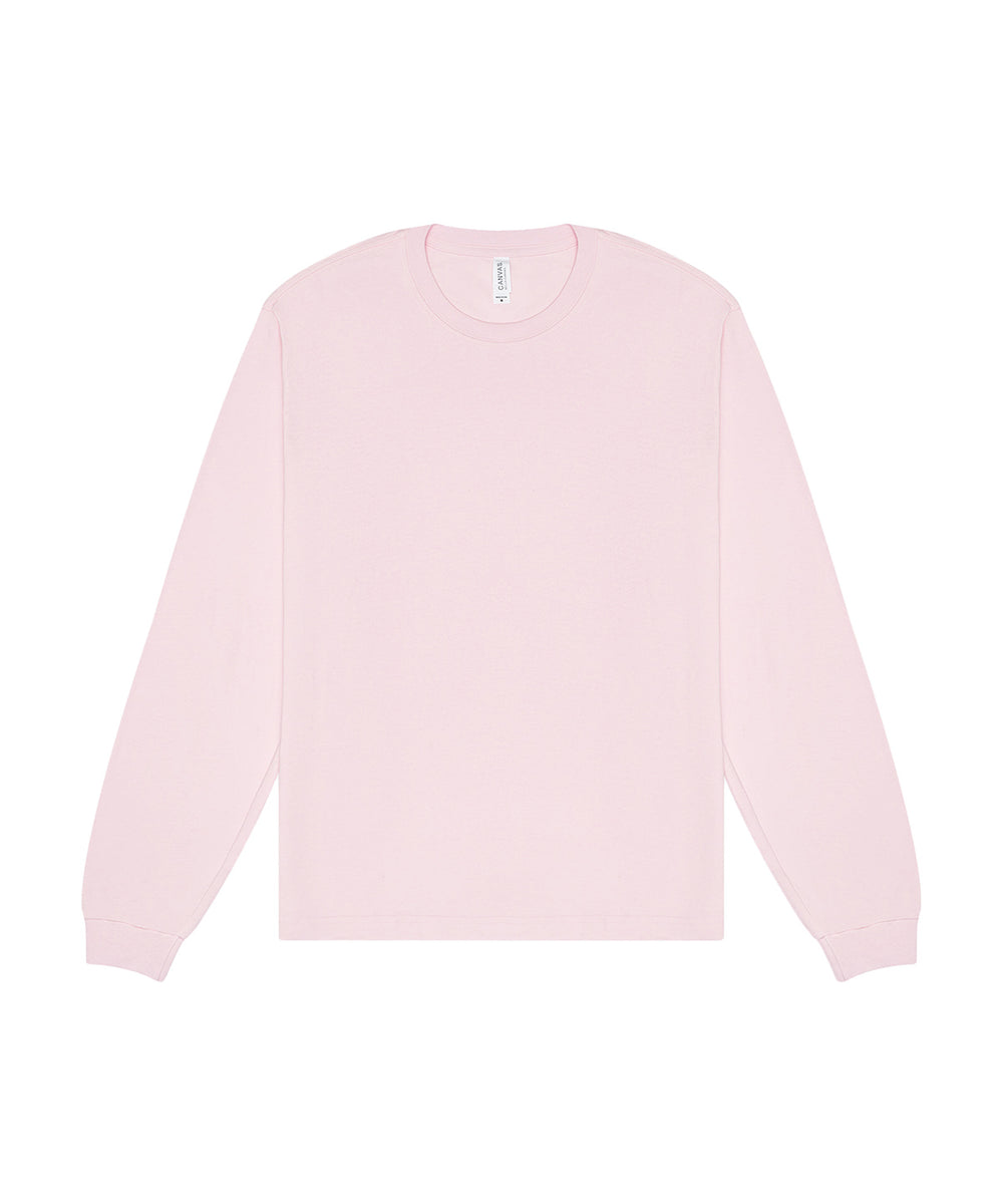 Unisex heavy boxy long sleeve tee